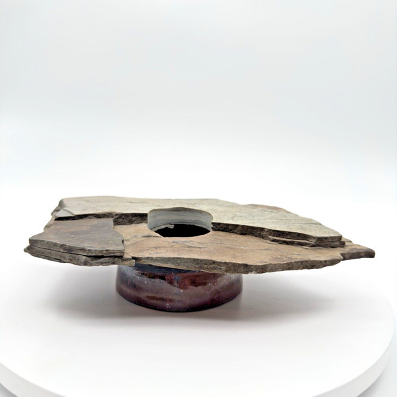 Hand Crafted Stone Vase for Ikebana - Picture 3 of 13